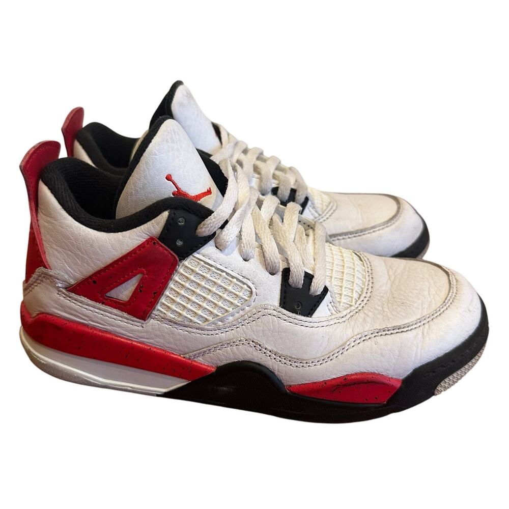 Nike Air Jordan 4 Retro "Fire Red” Sz 1